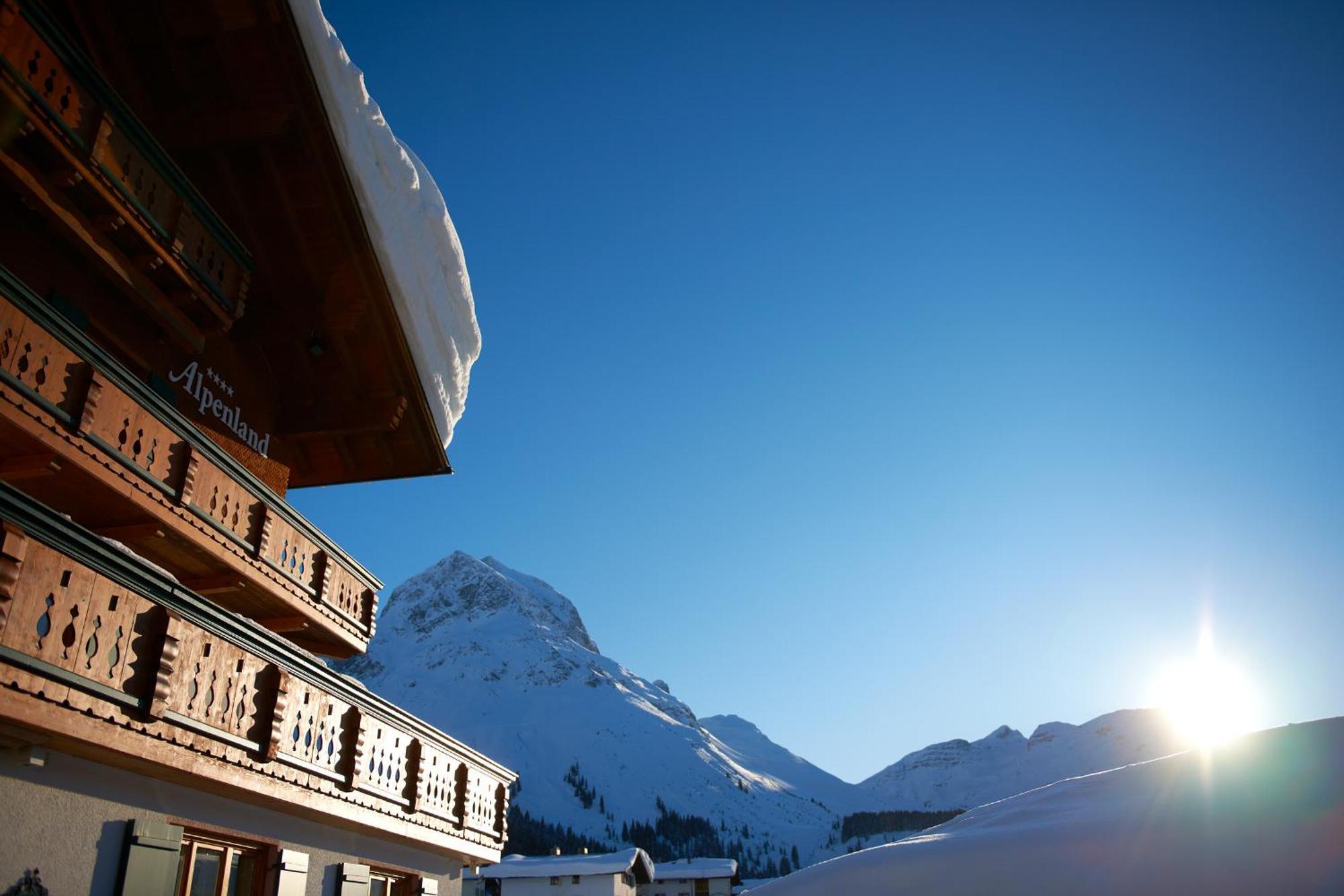 Hotel Alpenland - Das Feine Kleine Lech am Arlberg Esterno foto